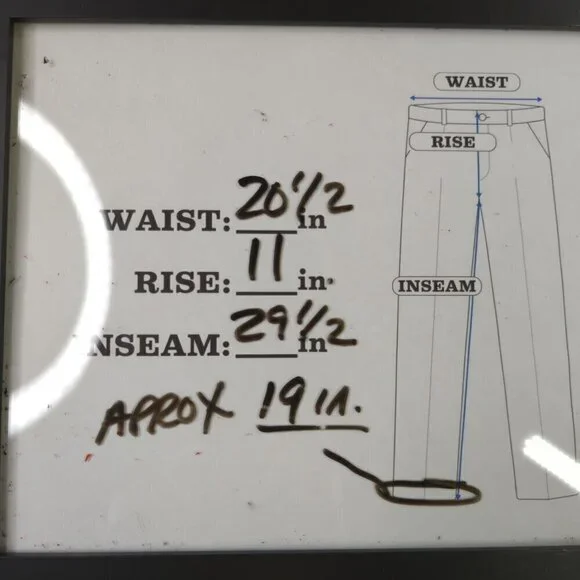 60's Flower Child Handmade Vest and Bell Bottom Jean Costume, Women's XL - Picture 14 of 14